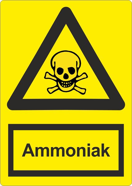 ammoniak skilt