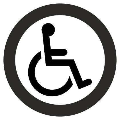 handicap toilet skilt
