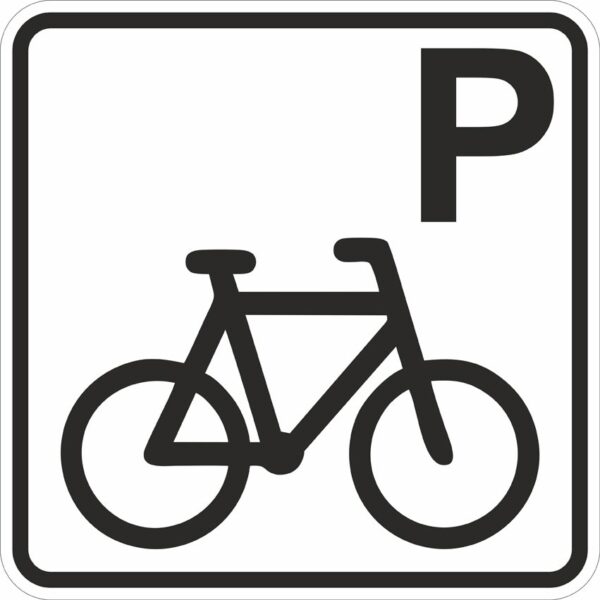 cykelparkering skilt